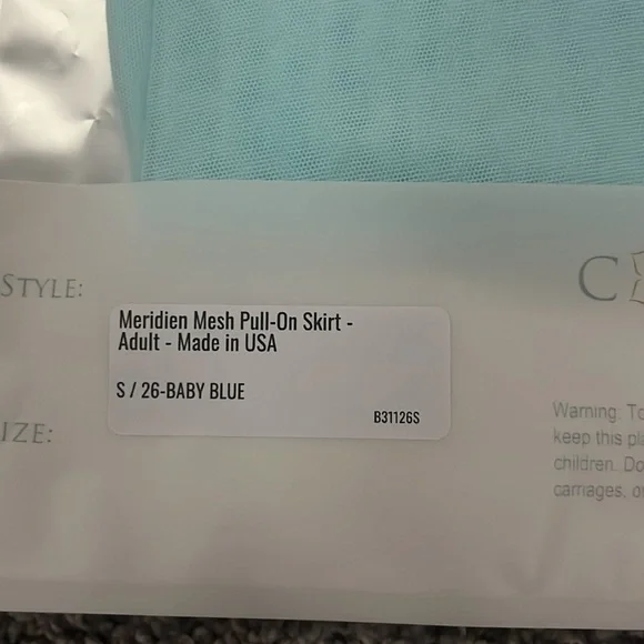 Corps Dancewear Meridien Mesh Pull-On Skirt - Picture 7 of 8